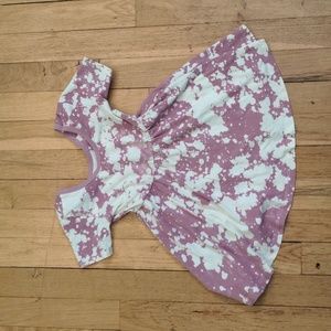 Rags Purple Tie Dye Swing Dress 2T